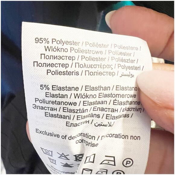 VILA Vipola Black Ribbed Short Sleeve Collard Mini Dress - Sz XS - NWT - Picture 12 of 12